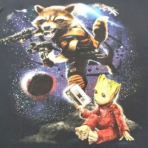 (B) Guardians of the Galaxy Shirt
